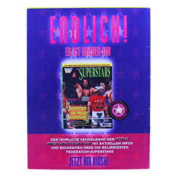 WWF Magazin Nr. 10 (1995) | Dino Verlag | King Mabel, Bret Hart, 1-2-3 Kid & In Your House Ergebnisse